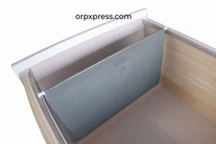 Custom File Cabinet Cross Rails for Wood Drawers | Cut to Size Hanging File Bars