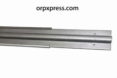 Adjustable File Rails for Metal Lateral Cabinets (25”–42”) – Heavy Duty Steel Bar Set of 2
