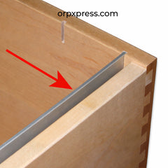Custom File Cabinet Cross Rails for Wood Drawers | Cut to Size Hanging File Bars