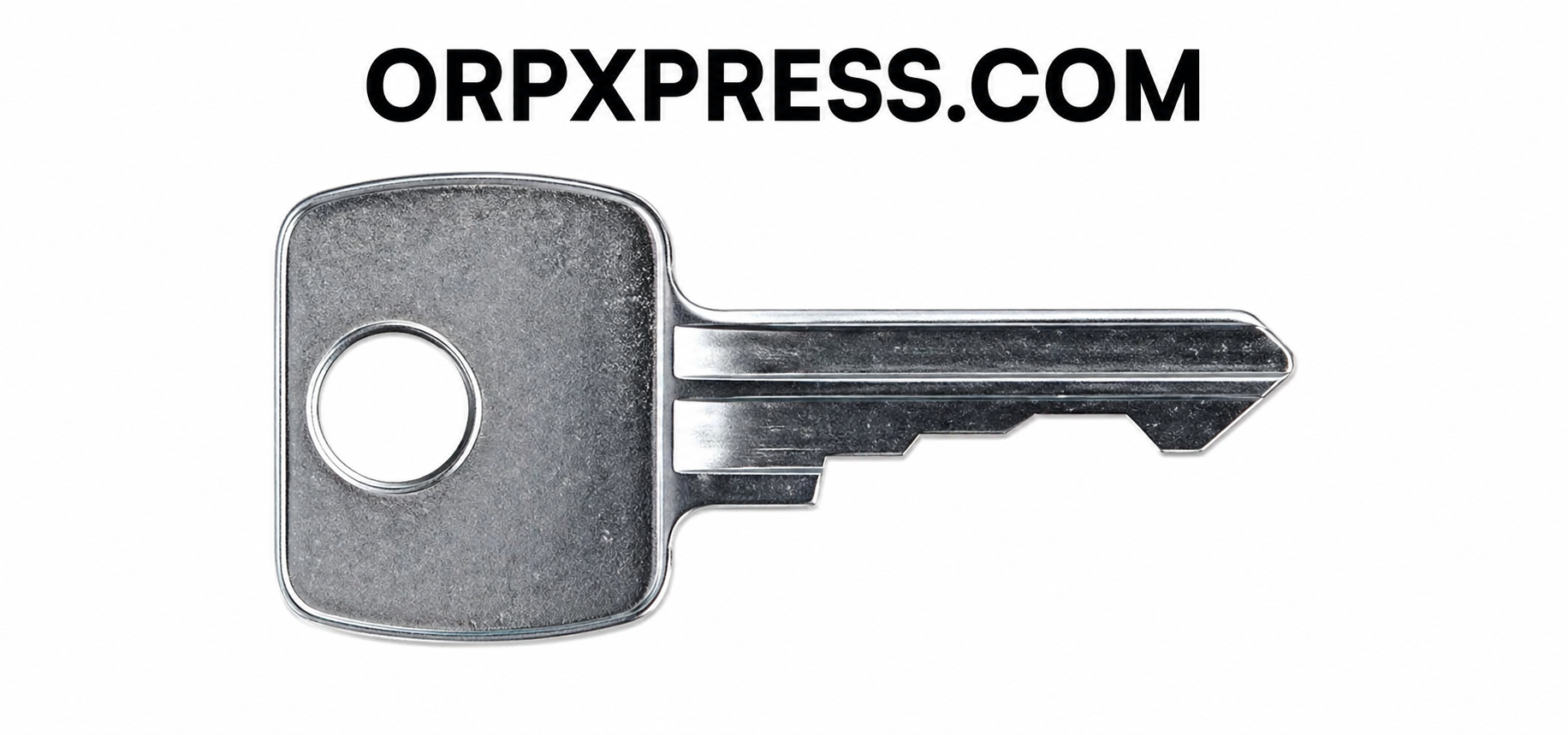 ORPXPRESS replacement file cabinet key for office cabinets and desk locks on white background